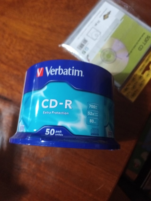 cd nuovi da registrare