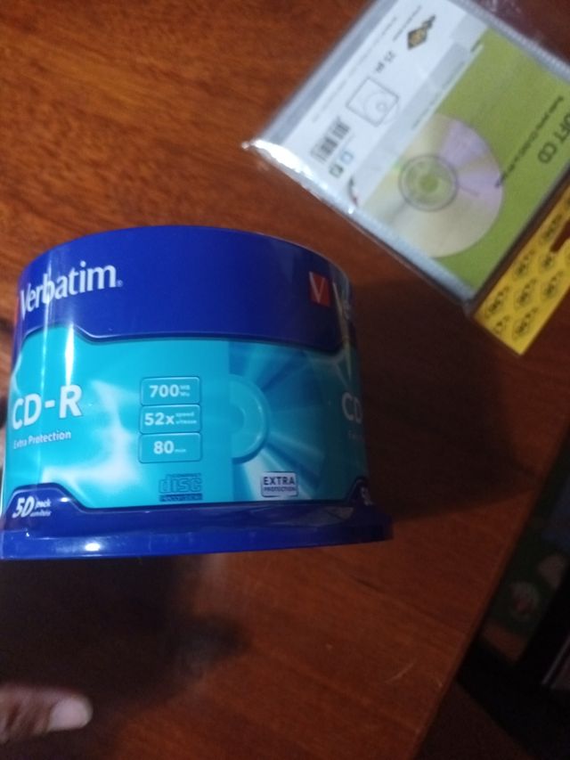 cd nuovi da registrare