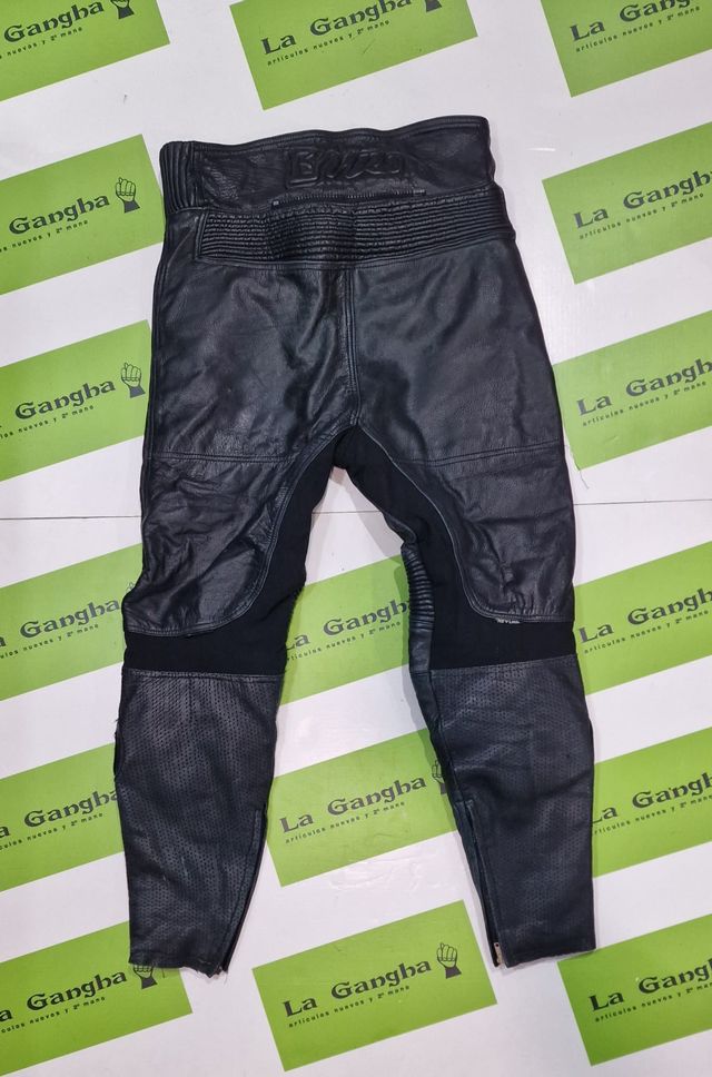 Pantalón Motorista Cuero Enro. Talla 36. 