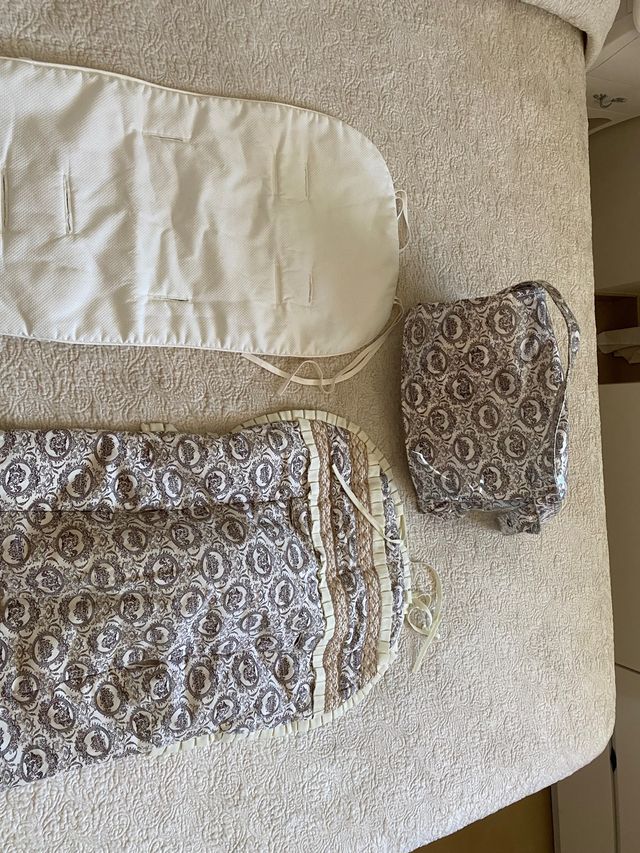 Bolso y protector de silla bebé