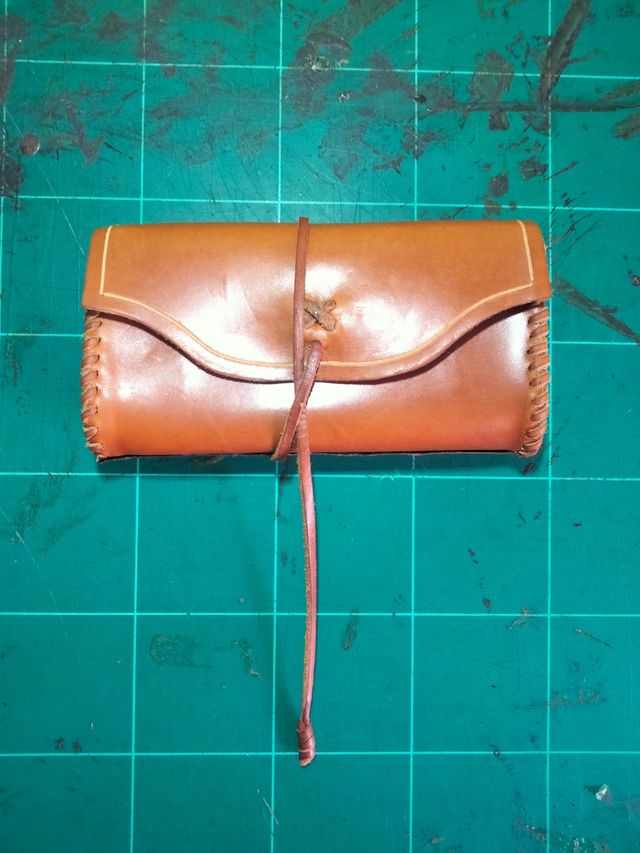 Pitilleras de tabaco de liar artesanal de cuero