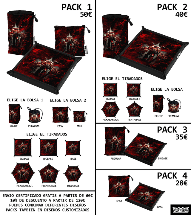 ANGELES SANGRIENTOS - Bolsas y tiradados WARBAG