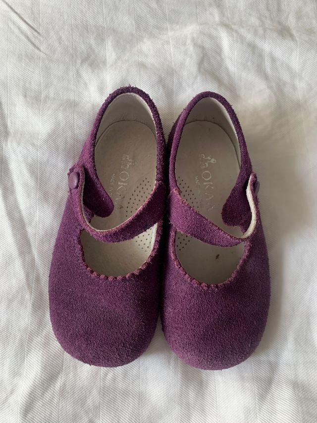 Scarpe Merceditas in suede firmate Okaa