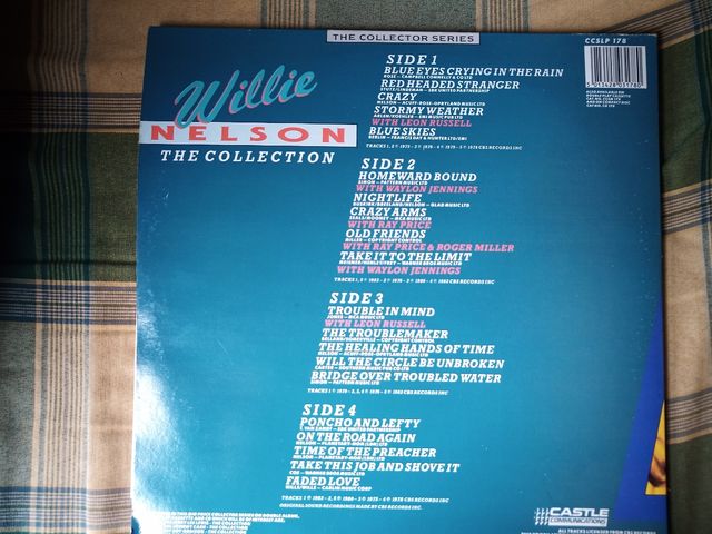 2 LPS WILLIE NELSON THE COLLECTION VINILOS