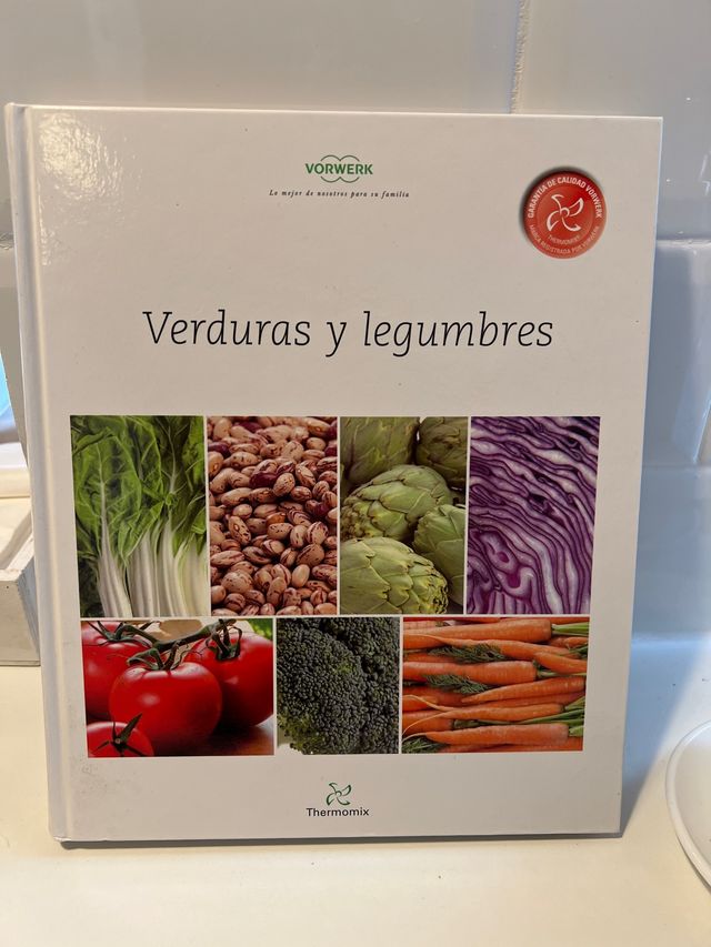 Libro Thermomix 'Verduras y Legumbres' NUEVO