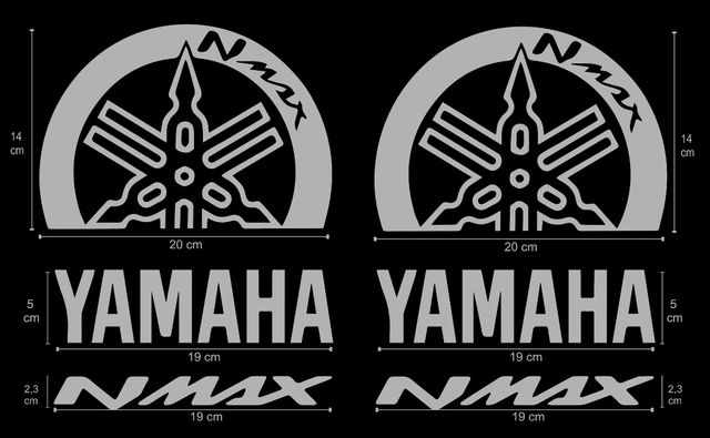 KIT MINI PEGATINAS DIAPASONES Nmax