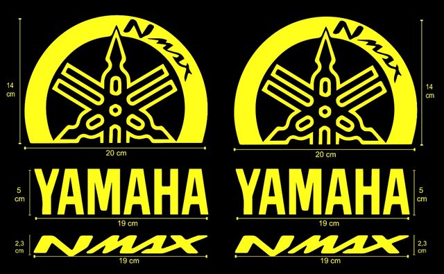 KIT MINI PEGATINAS DIAPASONES Nmax