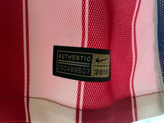 Camiseta Match Worn Koke Atlético Madrid 2015-2016