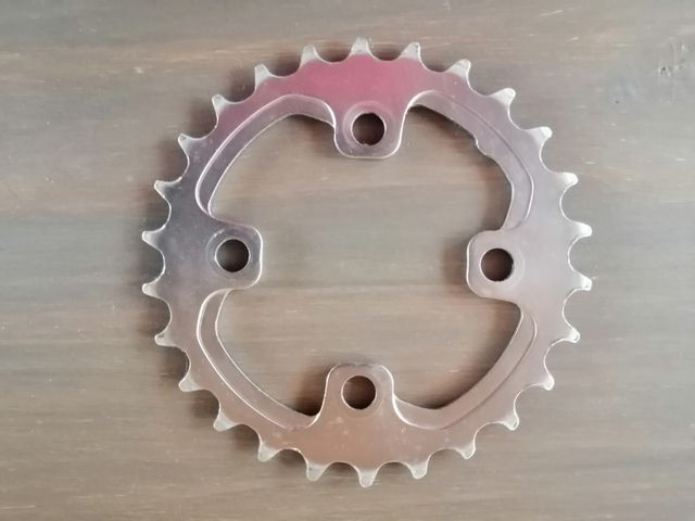 Plato Shimano aluminio 26 dientes