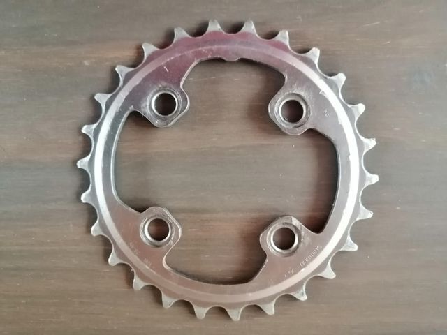 Plato Shimano aluminio 26 dientes