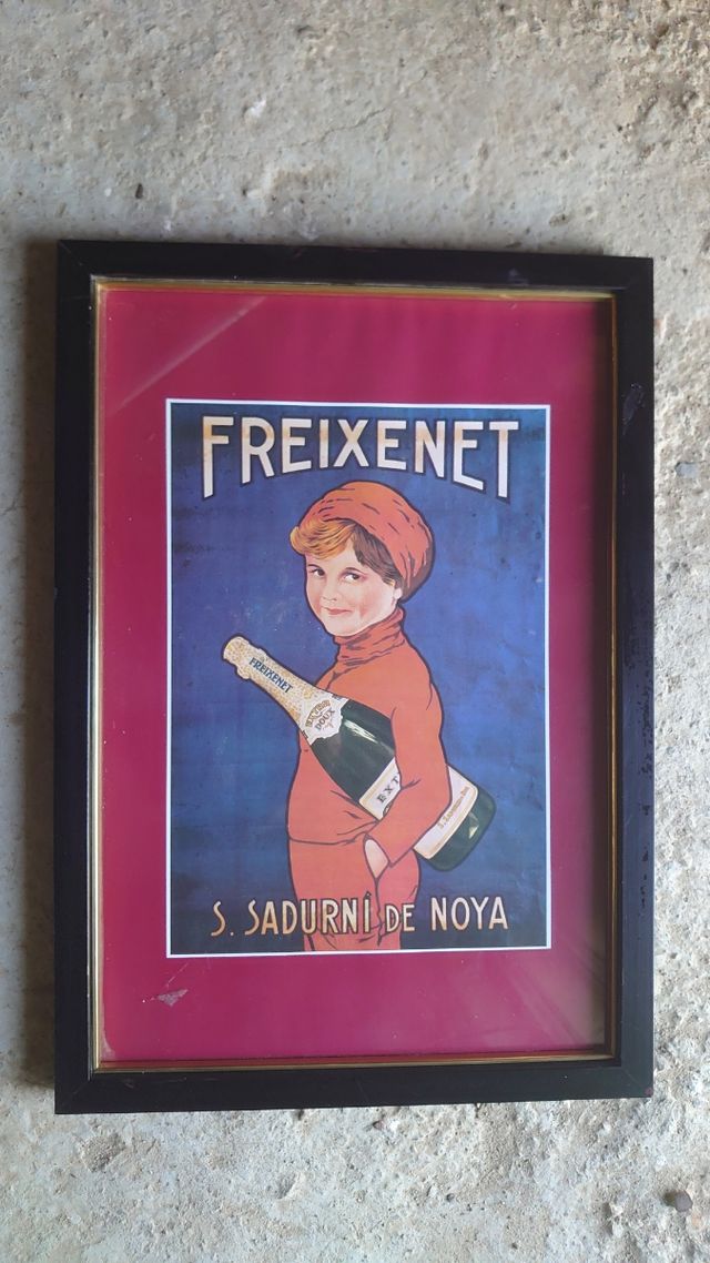 Cuadro niño Freixenet 