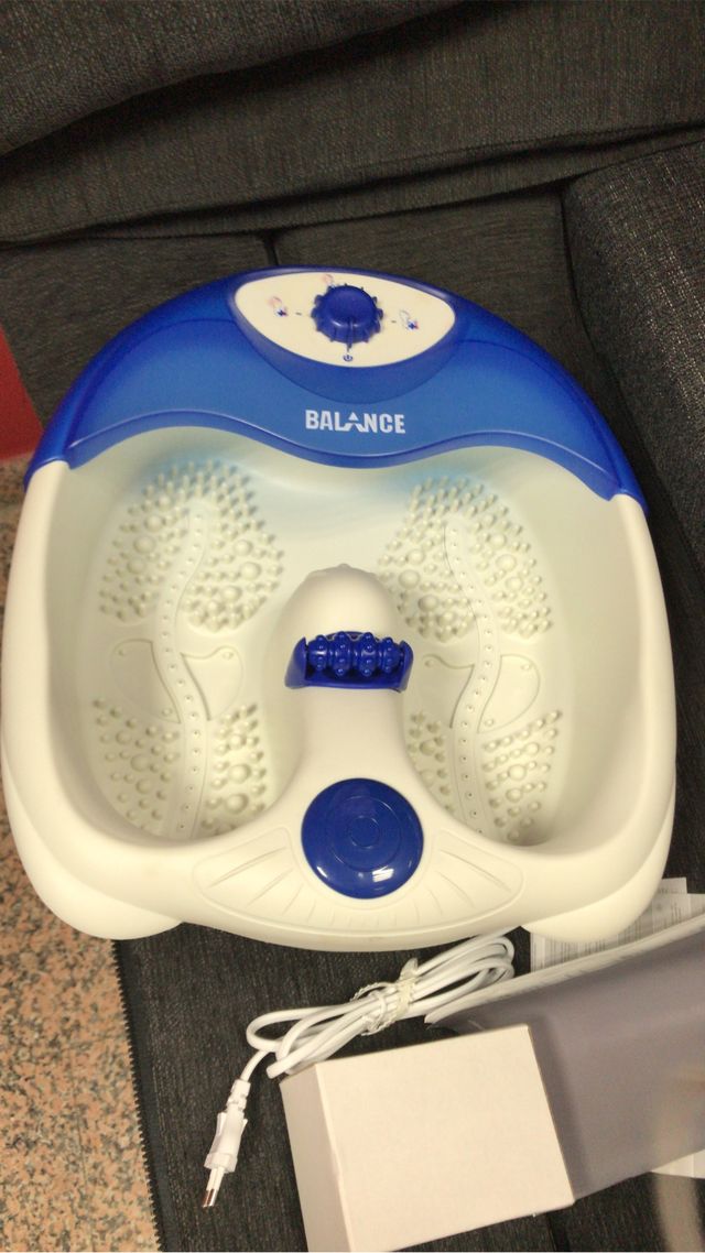 Masajeador de pies a estrenar