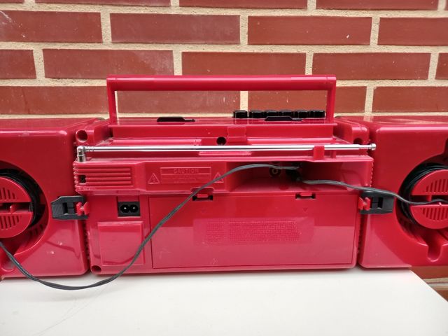 Radiocasete Philips Cubic Combo año 1986