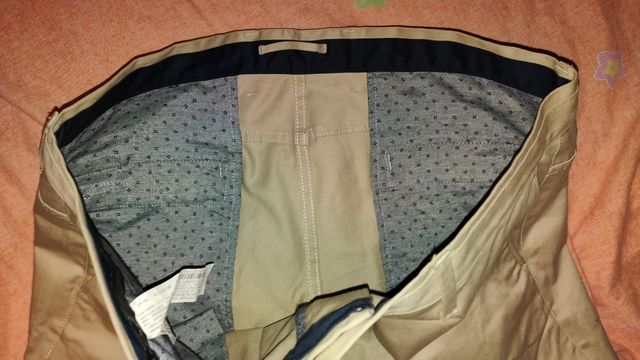 pantalon zara man beige