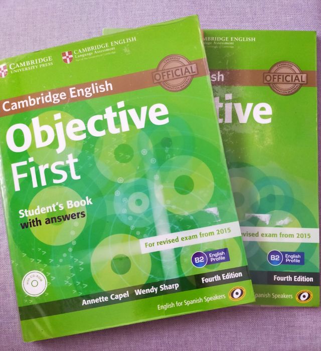 Inglés OBJECTIVE FIRST CAMBRIDGE