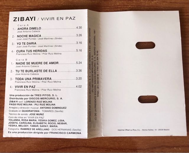 11 casettes tecnorumba