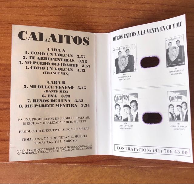 11 casettes tecnorumba