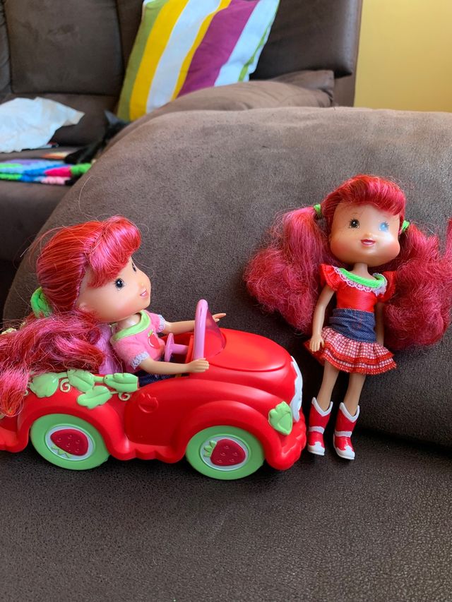 Muñecas tarta de fresa