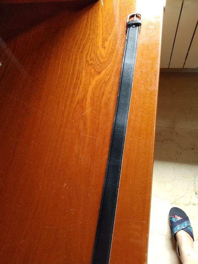 Cinturon marrón 75 cm