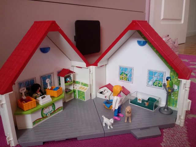 Tienda mascotas playmobil