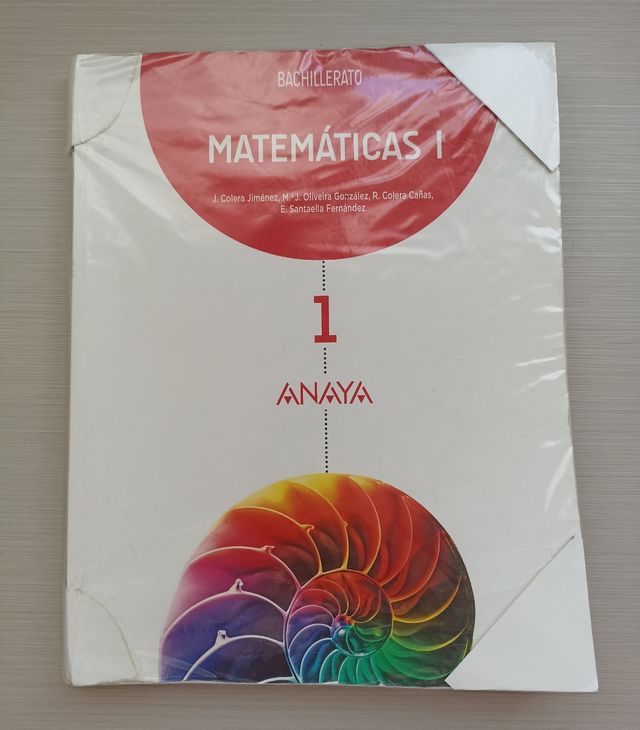 Libro de Matemáticas I Bachillerato 1 ANAYA