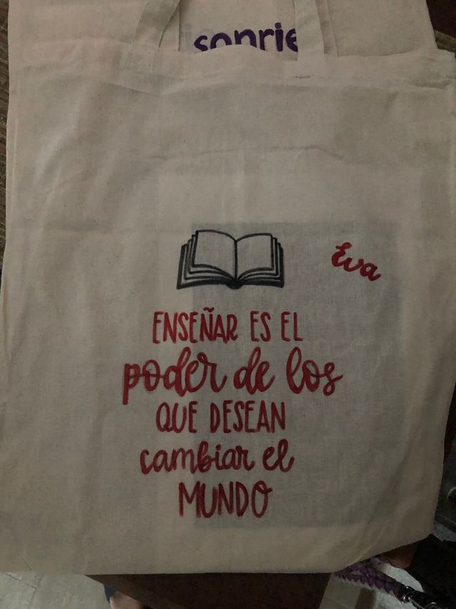TOTE BAG Se hacen bolsas de tela personalizadas