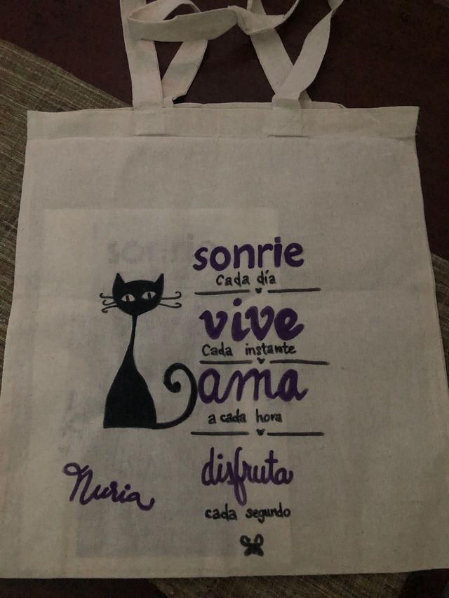 TOTE BAG Se hacen bolsas de tela personalizadas