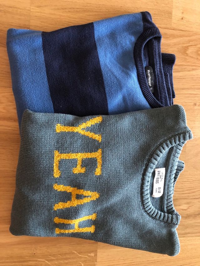 Lote sudaderas y jerséis 10-12 años