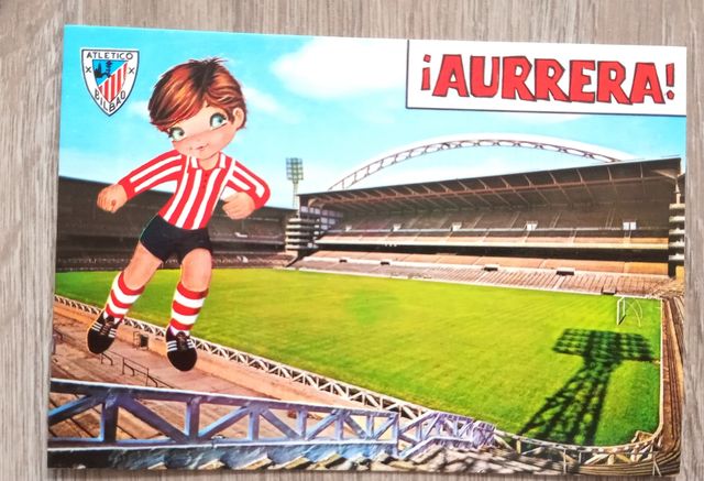Postal histórica. Atletico bilbao