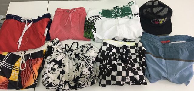 Lote bañadores  y gorra ibiza joven