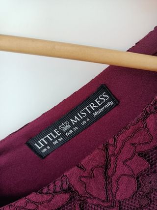 Vestido de fiesta embarazada, talla S-M
