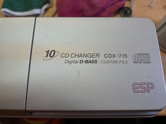 CARGADOR CD SONY