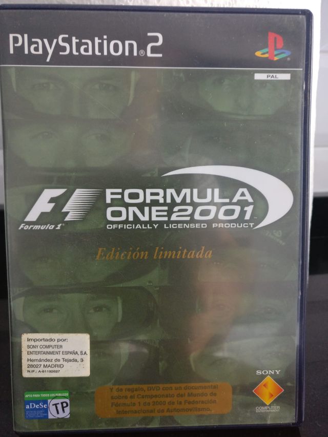 Formula One PS2 2001