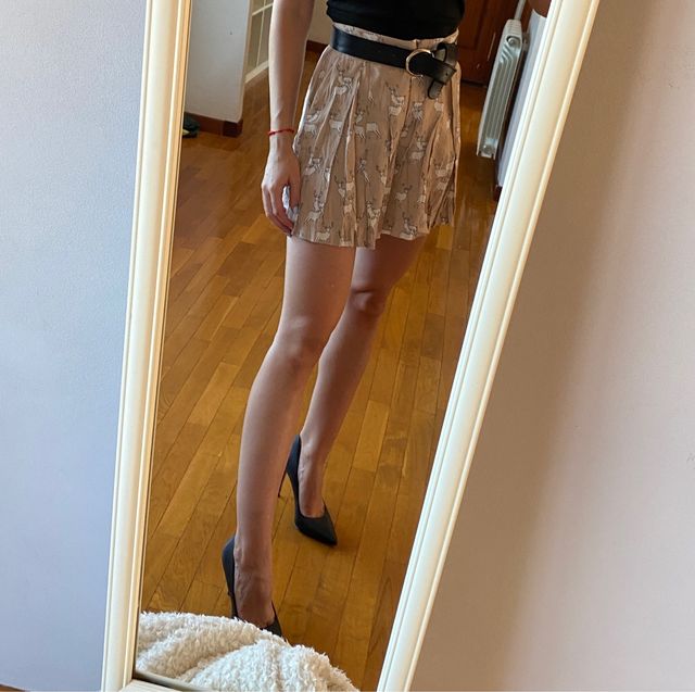 Short estampado zara