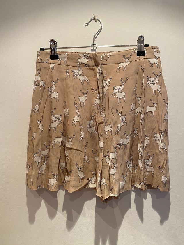 Short estampado zara