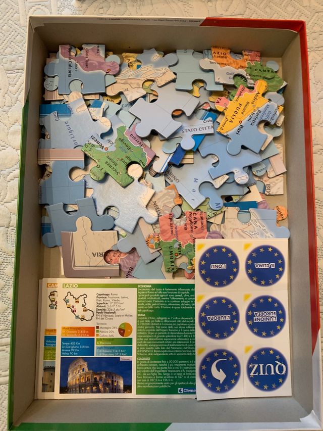 Clementoni puzzle Italia