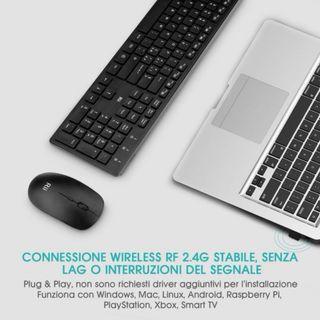 Teclado y ratón inalámbrico 