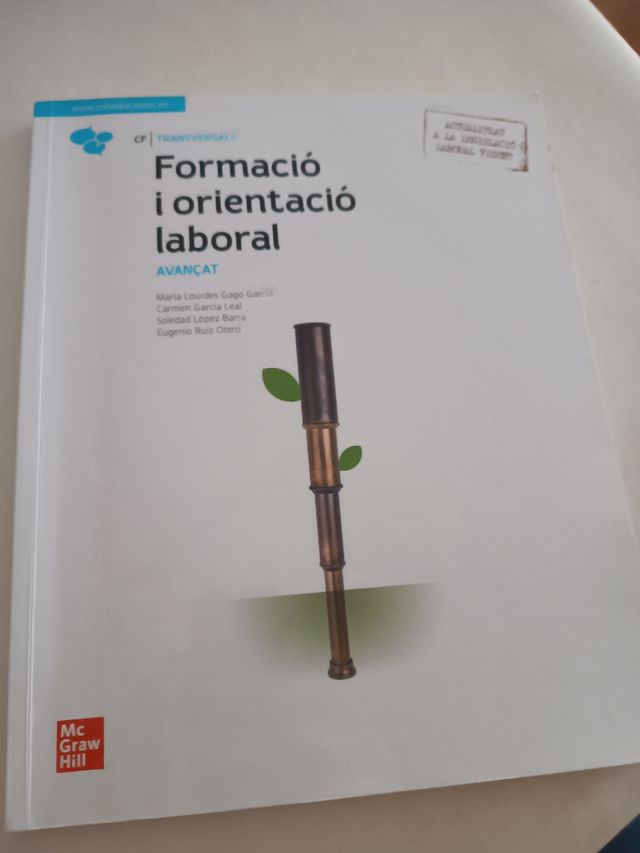 Libro FOL Avanzado. Actualizado en VALENCIANO