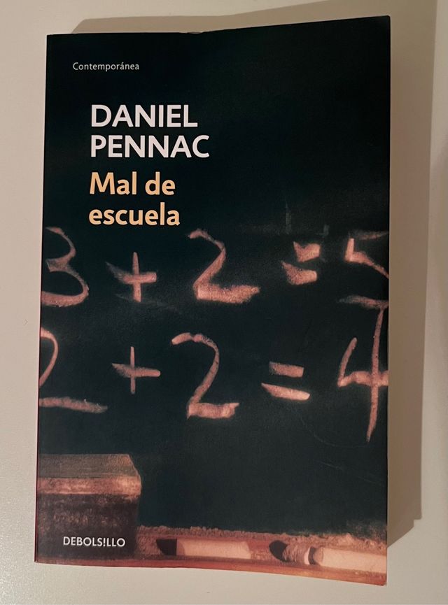 Libro mal de escuela.