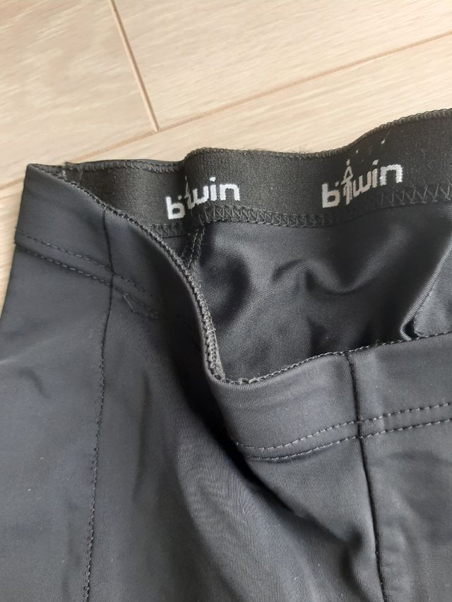 Culotte ciclismo Btwin niño