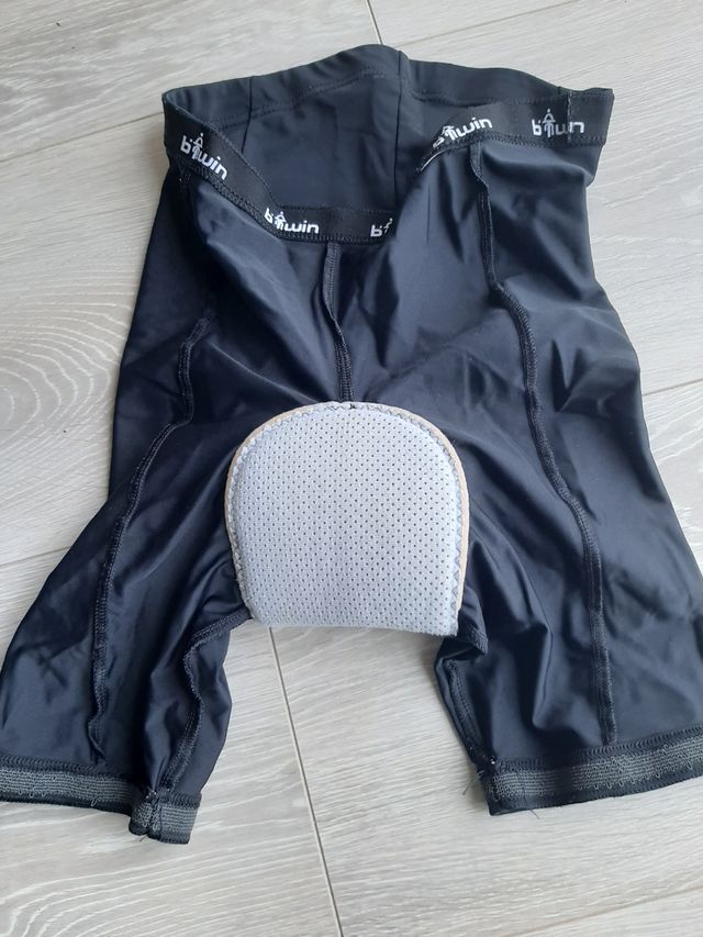 Culotte ciclismo Btwin niño