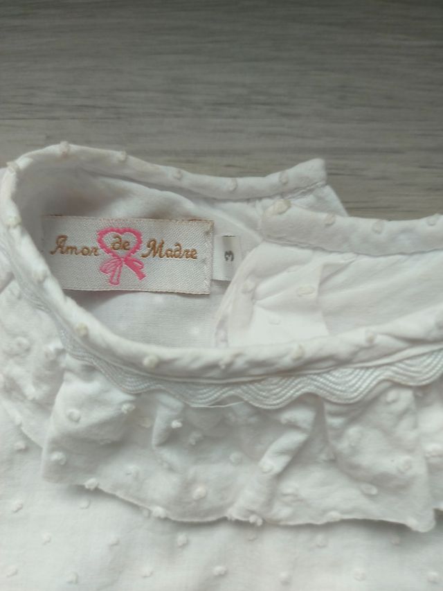 Conjunto camisa y ranita Talla 3 años