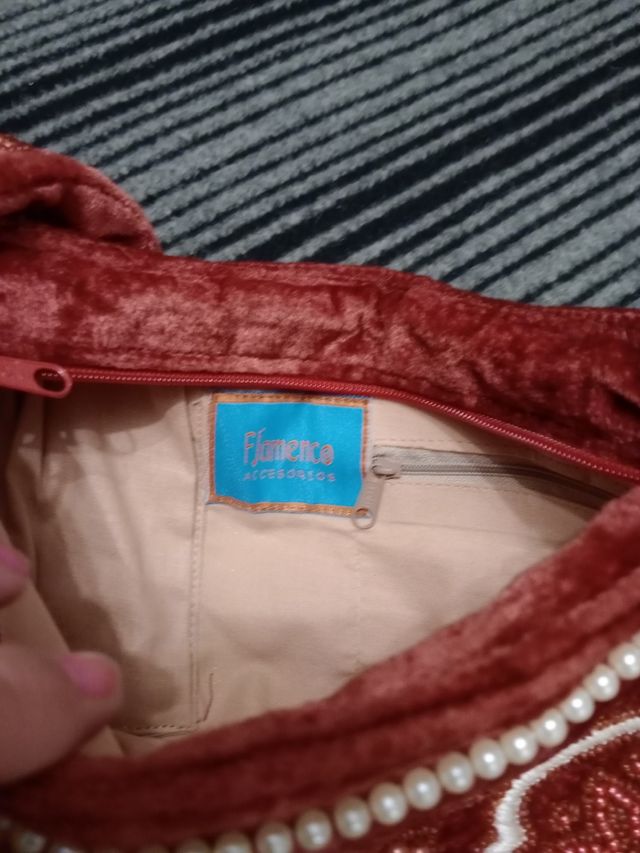 Bolso terciopelo,,Marc Flamenco