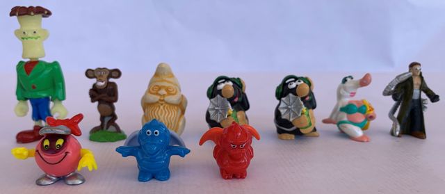 Muñecos Varios Huevo Kinder Sorpresa años 90