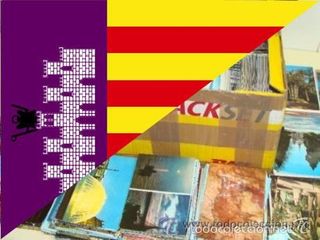 LOTE COLECCIÓN DE 5 KG DE POSTALES DE LA ISLA DE M