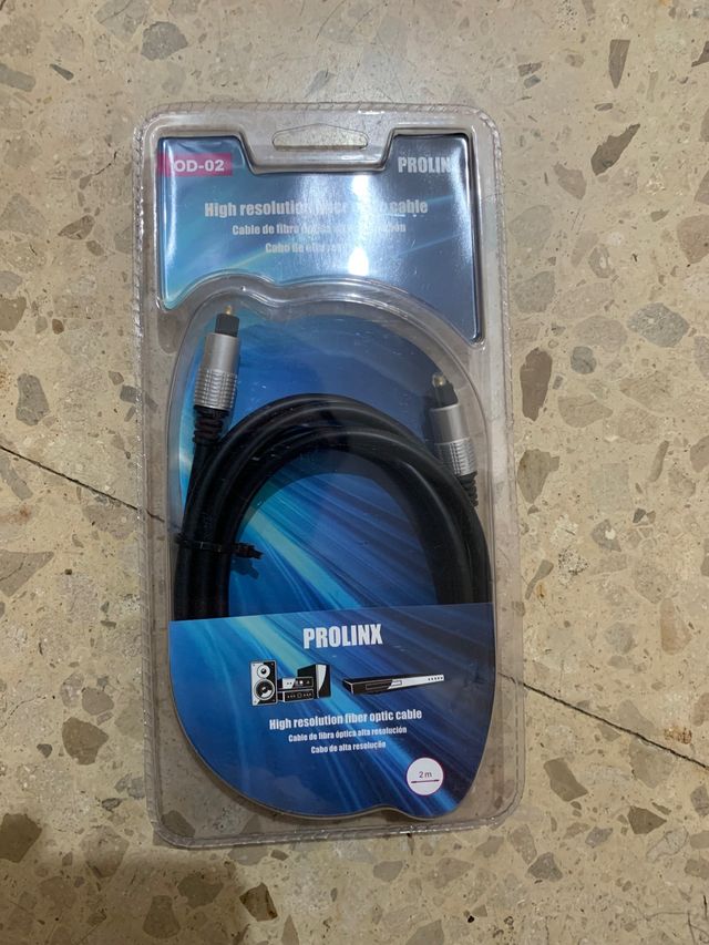 Cable de audio óptico