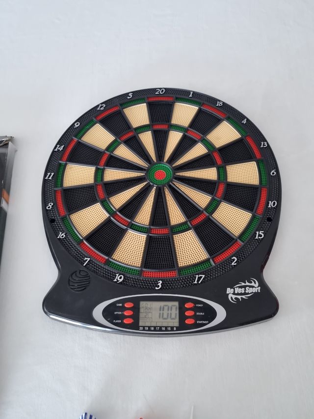 DARDO Juego de dardos electrónico con 6 dardos