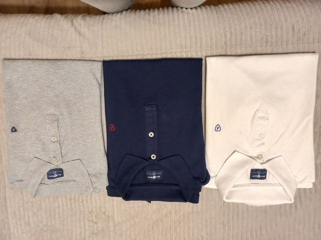 polos varios colores. talla 13-14 años