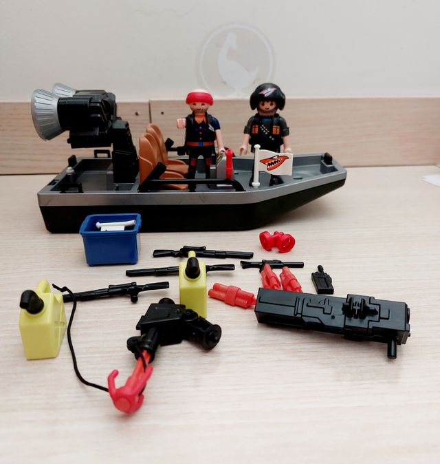 PLAYMOBIL LANCHA PIRATAS 