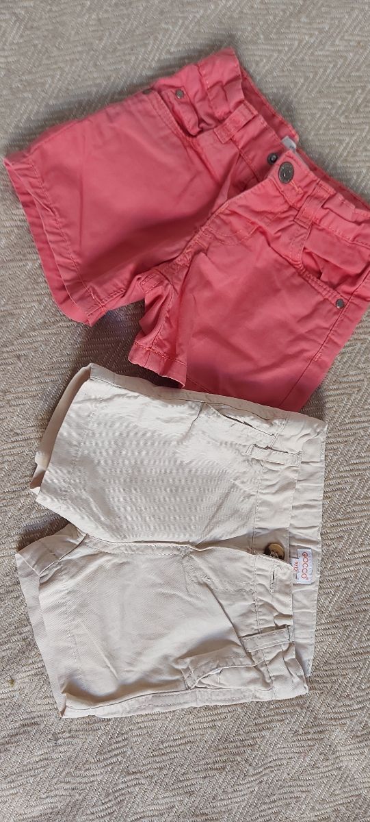 2 shorts infantiles Gocco